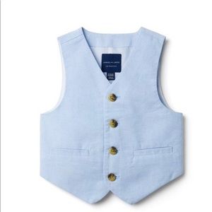 JANIE & JACK OXFORD SUIT VEST